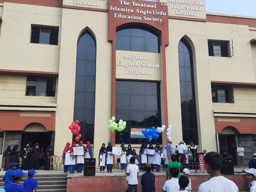 Grand Inauguration of Sports Festival at Anjuman Group of Schools, Yavatmal