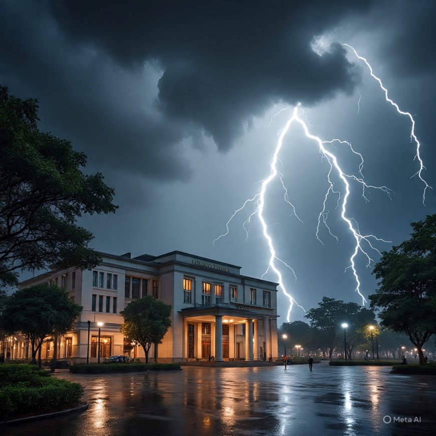 Moderate Thunderstorms and High-Speed Winds Predicted for Next 3 Hours