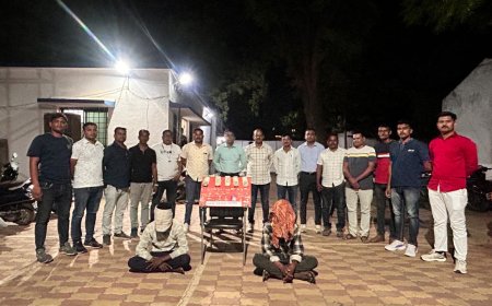 Yavatmal LCB Cracks 7 Burglary Cases