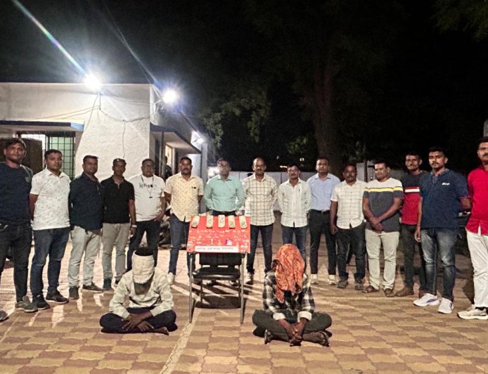Yavatmal LCB Cracks 7 Burglary Cases