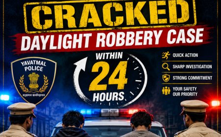 Yavatmal Police Crack Daylight Robbery Case Within 24 Hours
