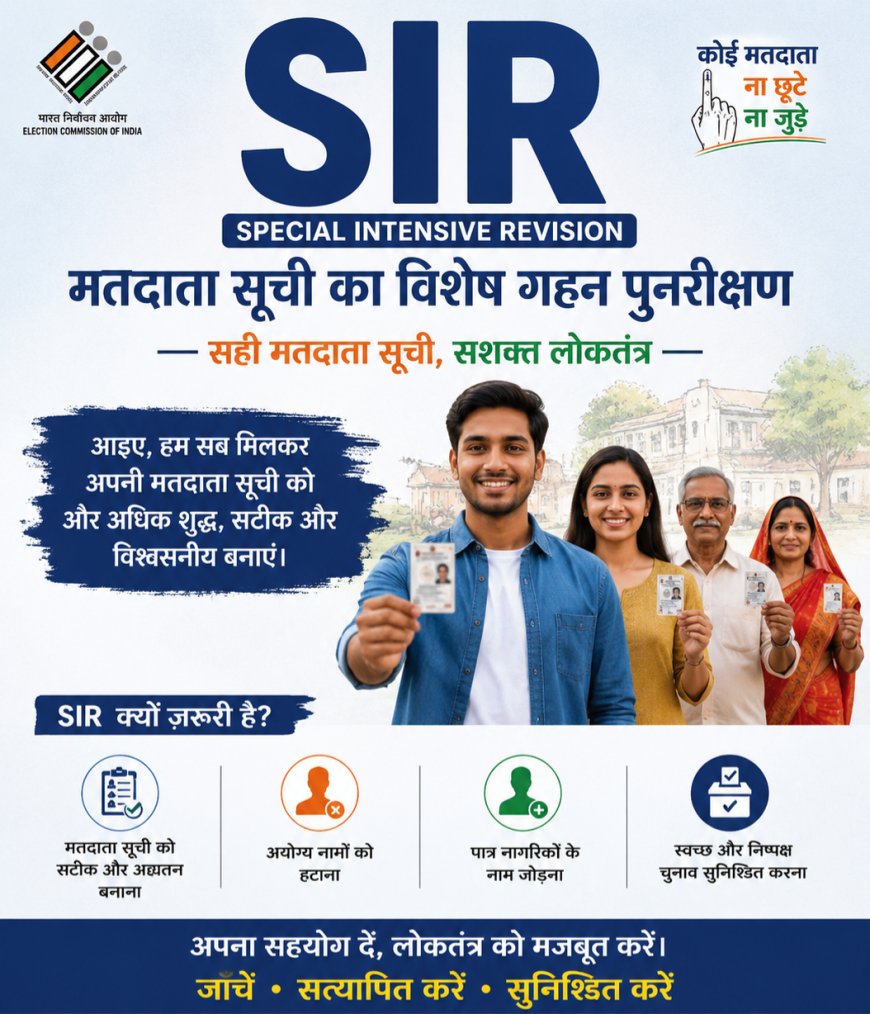 Maharashtra Election Commission Announces Special Intensive Revision (SIR) 2026