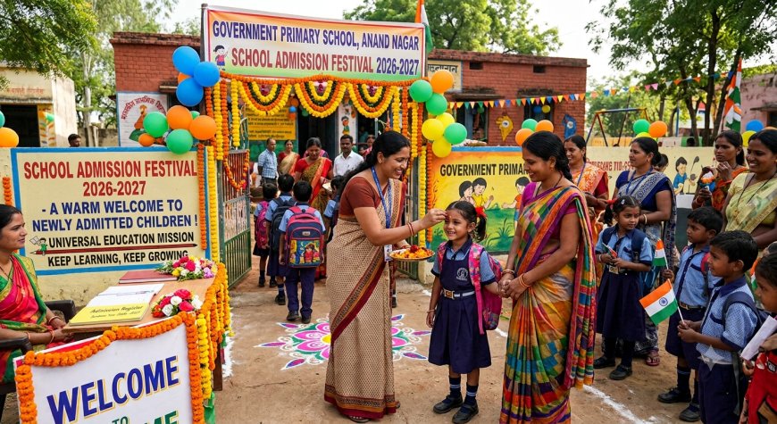 78 Officers Appointed for 'School Pravesh Utsav'